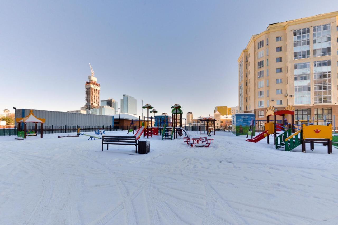 Ernaz Plus Apartments: Sauran-Towers Astana Exteriér fotografie